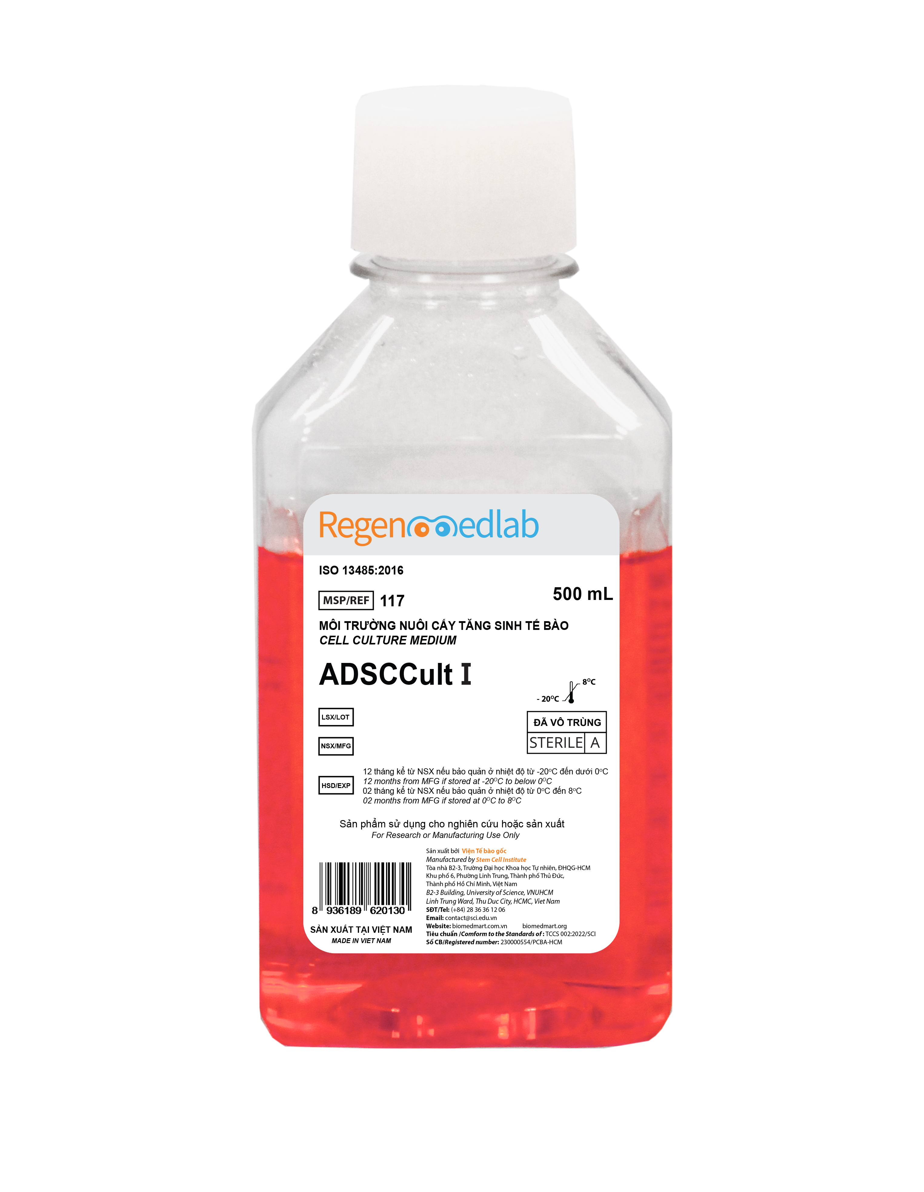 ADSCCult I - Nuôi cấy tăng sinh tế bào