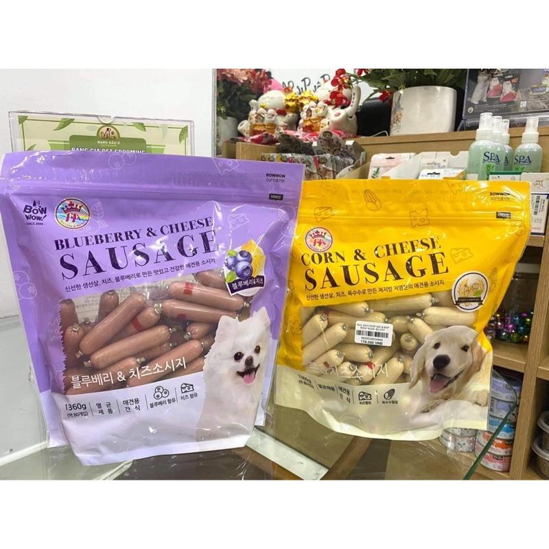 Xúc xích Phomai Bắp / Phomai Việt Quất cho thú cưng