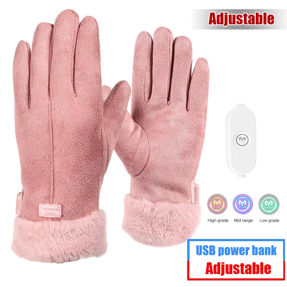 Găng tay đi xe đạp mùa đông Găng tay xe máy Windproof Găng tay nóng găng tay nhiệt găng tay Găng tay người đàn ông Người đàn ông ấm tay Color: B-Khaki