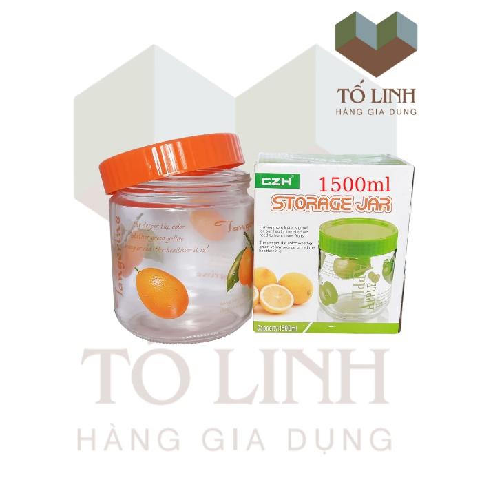 Hủ Keo Bông Thủy Tinh 8120,Hủ Gia Vị