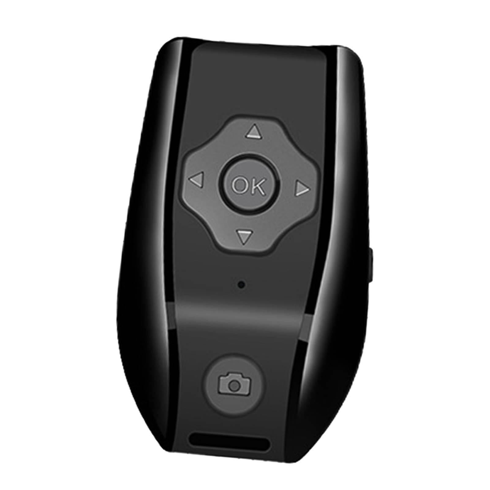 Bluetooth Phone Remote Controller Page Turner Selfie Button Camera Shutter for Page Turning