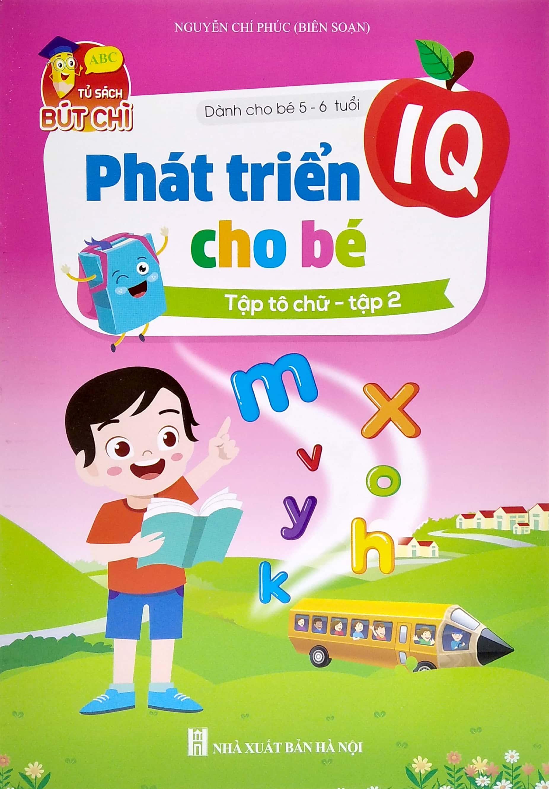 Bộ Túi Phát Triển IQ Cho Bé (Dành Cho Bé 5-6 Tuổi) (Bộ 8 Cuốn)