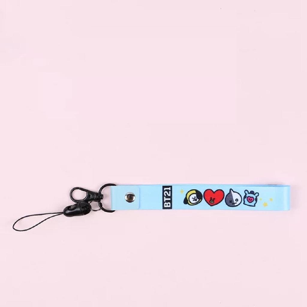 Đồng hồ kim nam nữ phong cách Hàn Quốc hình ban nhạc BTS - Tặng kèm 01 móc khóa strap
