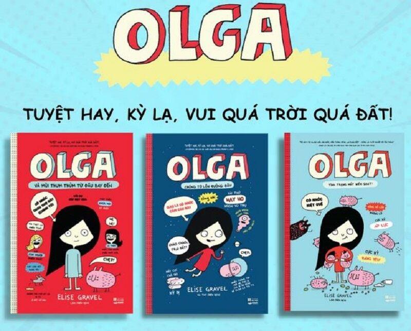 Bộ 3 cuốn - Olga - Kích thích trẻ đam mê khoa học