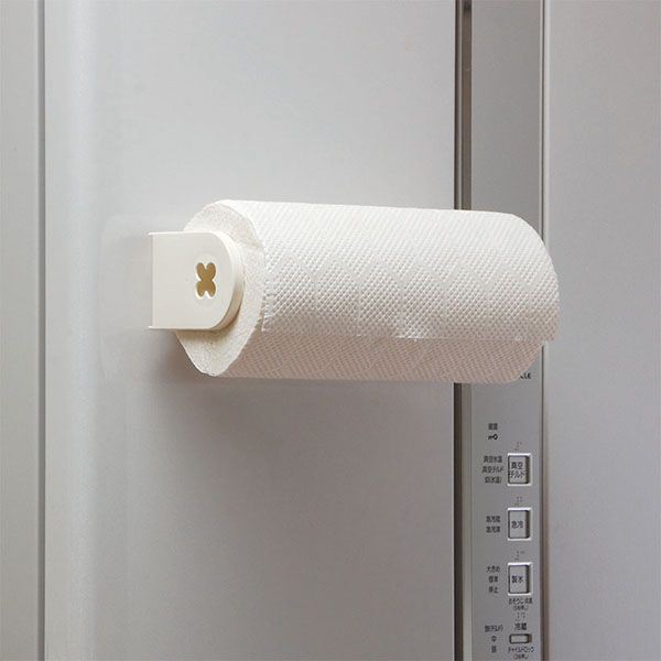 Giá treo giấy cuộn vệ sinh màu trắng Sanada