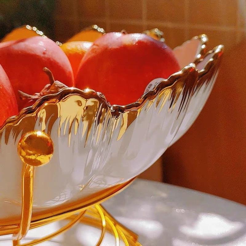 Khay sứ phong cách Bắc Âu khung kim loại hàng Cao Cấp