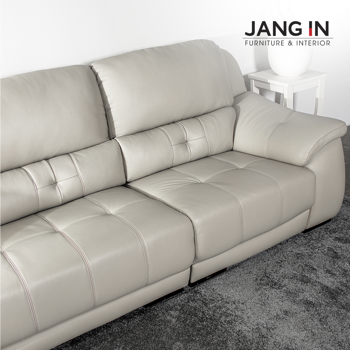 Sofa Ellis 3 Chỗ Ivory  Jang In 1603200001-01