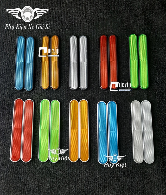 Cặp Mắt Mèo Phản Quang Gắn Phuộc Trước MS3754 - Tặng 01 Móc Gắng Chìa Khóa Xe Ngẫu Nhiên