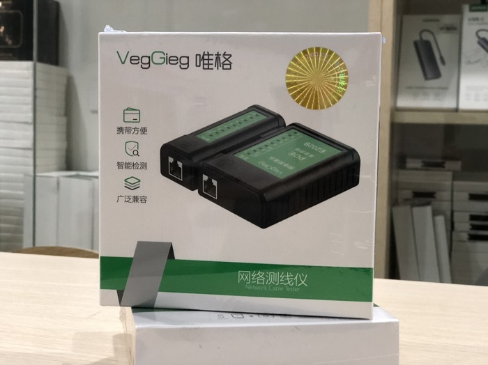 Máy test mạng POE Vegieg V-E102 hàng chính hãng