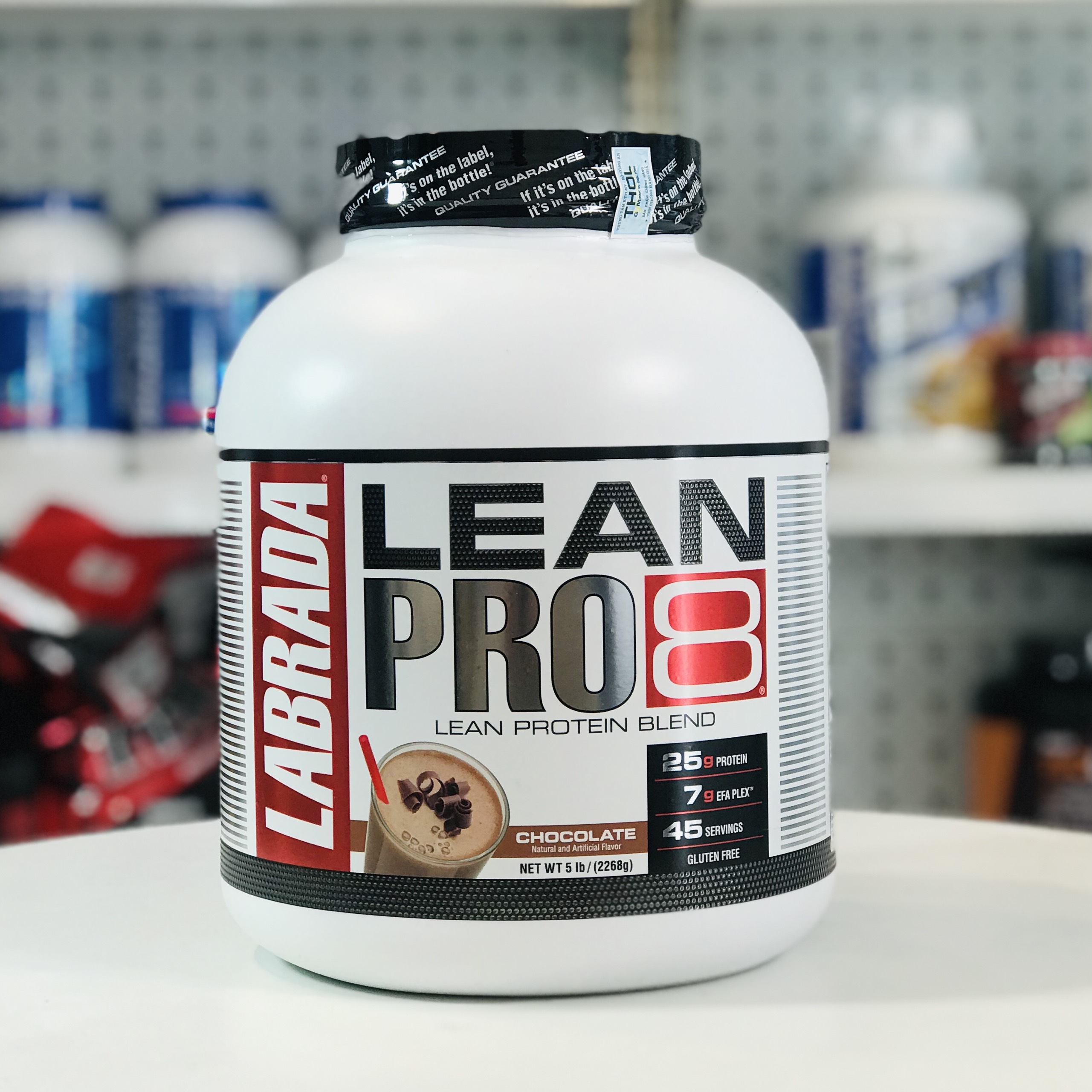 LEAN PRO 8 Sữa Nuôi Dưỡng Cơ Bắp Labrada Lean Pro 8 5lb (2.34kg) - Nuôi cơ cả ngày