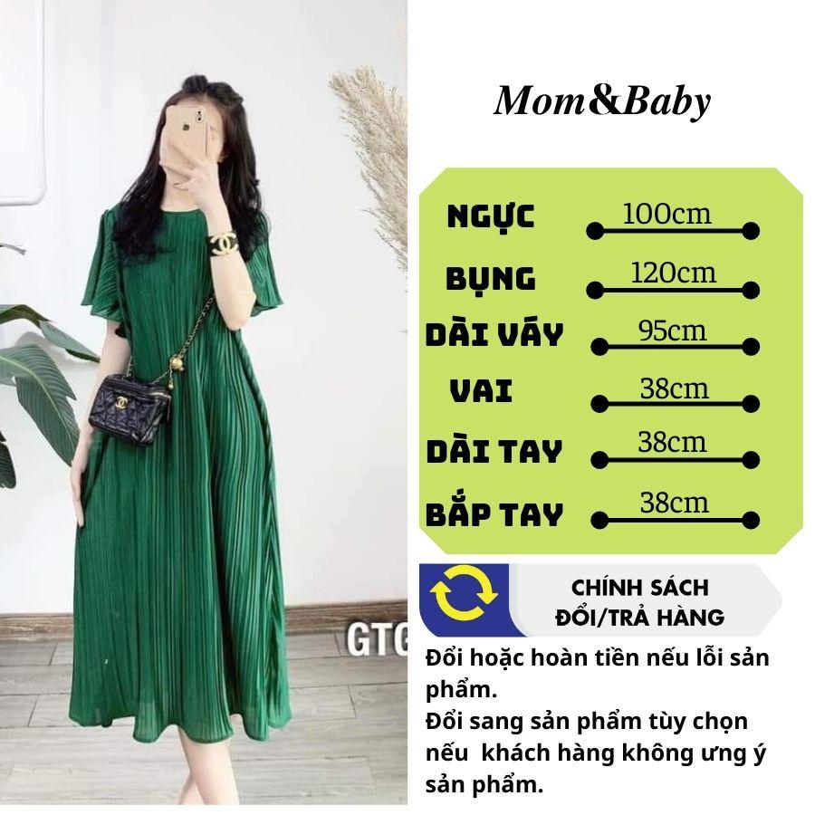 Đầm bầu ngắn tay M467 thời trang thiết kế freesize Mom and baby