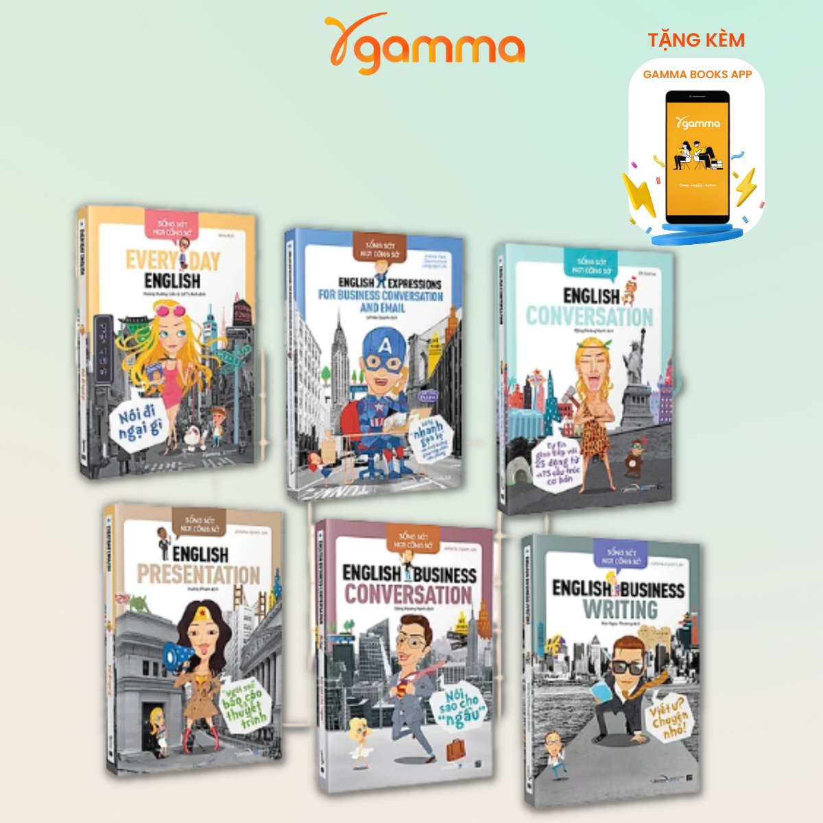 Combo Sống Sót Nơi Công Sở Nói Đi Ngại Gì  Viết Ư Chuyện Nhỏ  Ngôi Sao Báo Cáo Và Thuyết Trình  Tự Tin Giao Tiếp Với 25 Động Từ Và 75 Cấu Trúc Cơ Bản  Xử Lý Nhanh Gọn Lẹ Các Tình Huống Giao Tiếp Chốn Văn Phòng  Nói Sao Cho Ngầu