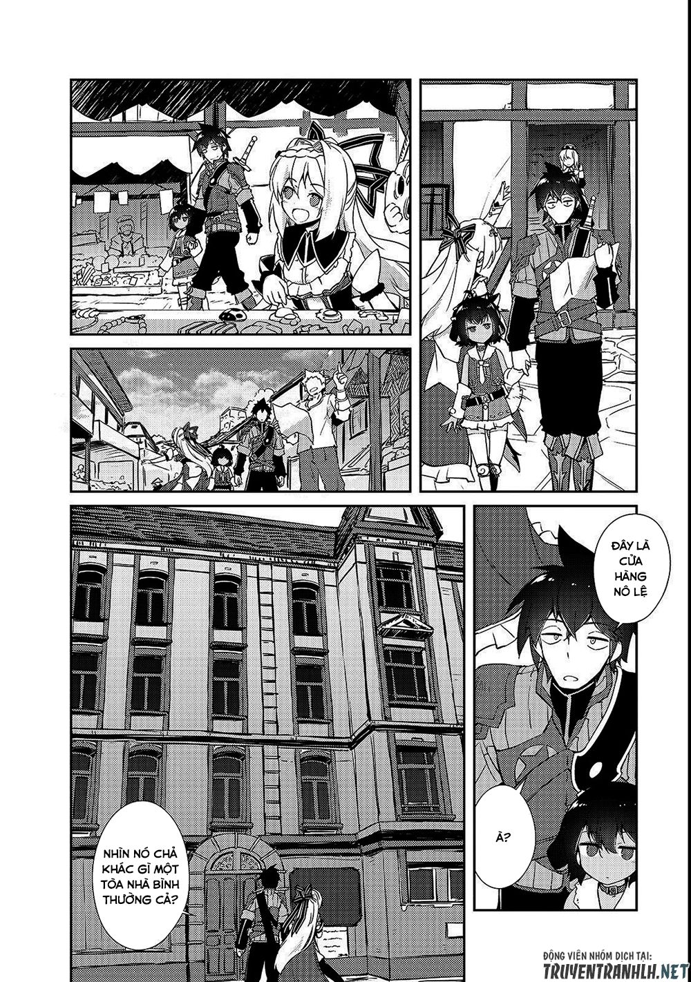 chủ nhân của mê cung rất lười chapter 12 19