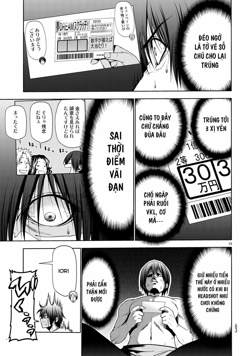 cô gái thích lặn - grand blue chapter 61 13