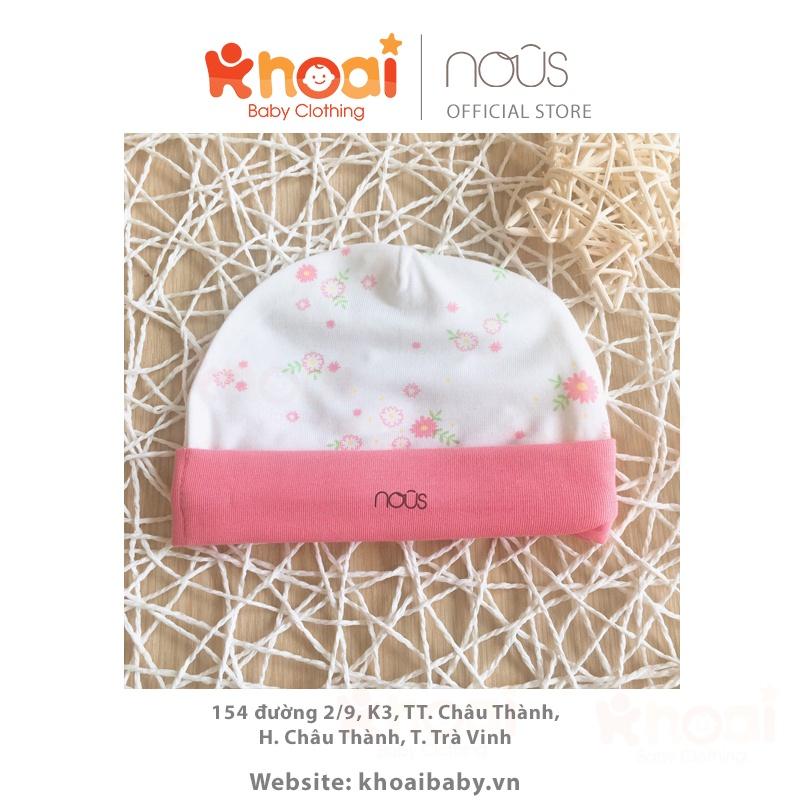 Phụ kiện Nous - Mũ sơ sinh cho bé - Chất liệu Nu Petit 95% cotton thiên nhiên