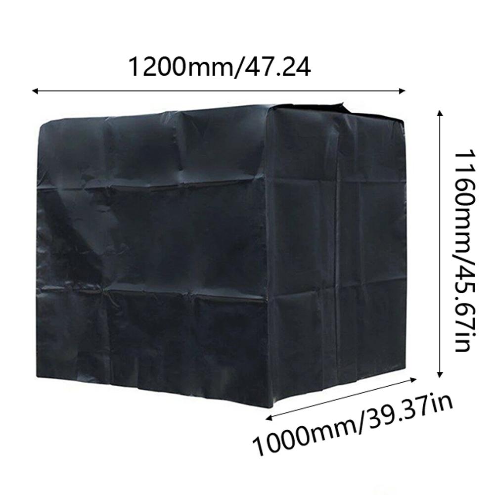 Hộp Đựng Ibc Nắp Đậy Bảo Vệ 210D Vải Oxford Chống Bụi Che Mưa 120X100X116Cm 1000L