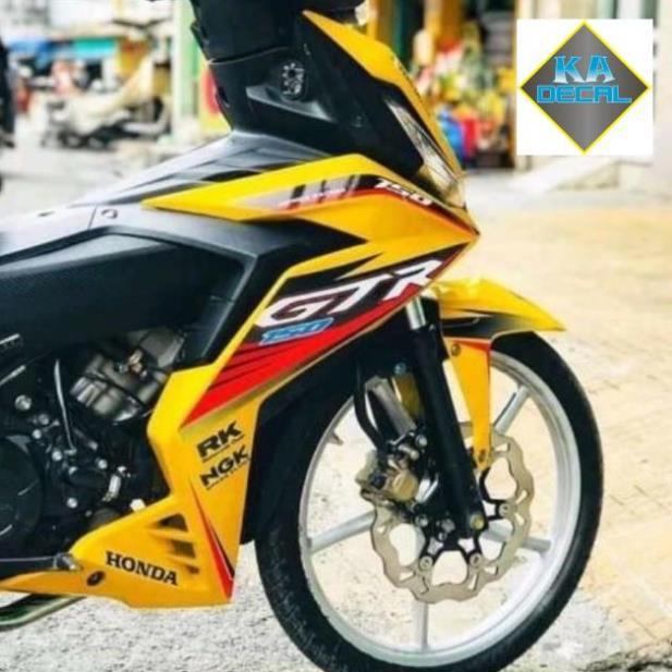 Tem rời Winner GTR dán xe vàng