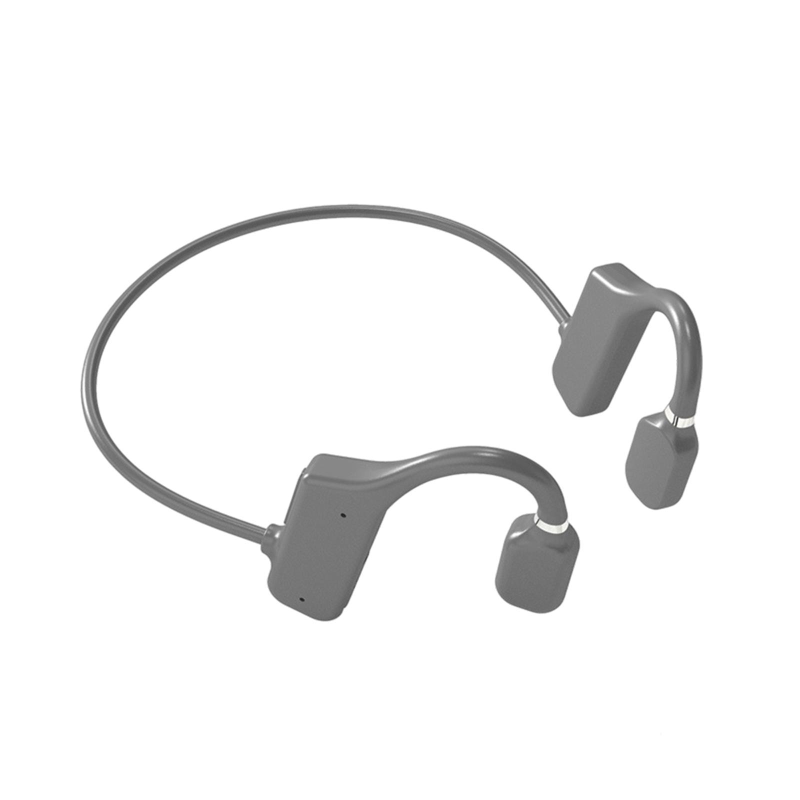 Bluetooth 5.1  Headphones Open-Ear Headset Waterproof Black