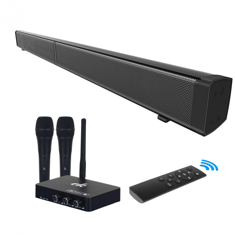 Loa thanh tivi soundbar 3D LP-09 ( kèm 2 micro không dây )