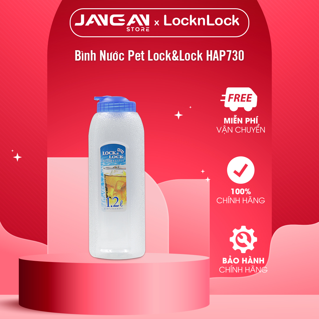 Bình Nước Pet Lock&Lock HAP730 1.2L