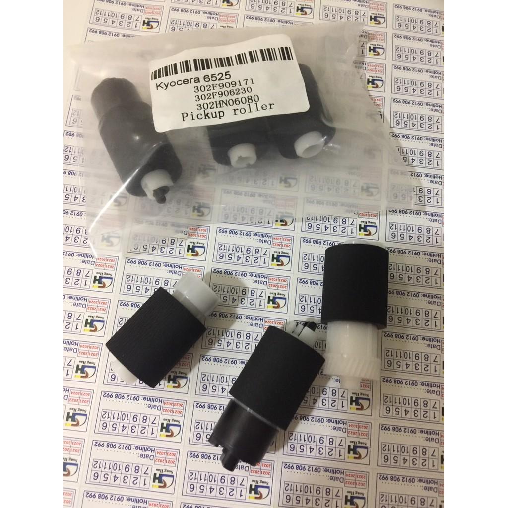 Bánh xe kéo giấy khay gầm máy photo Kyocera FS 6525/6530/6020/6025/6030 Bộ 3 cái
