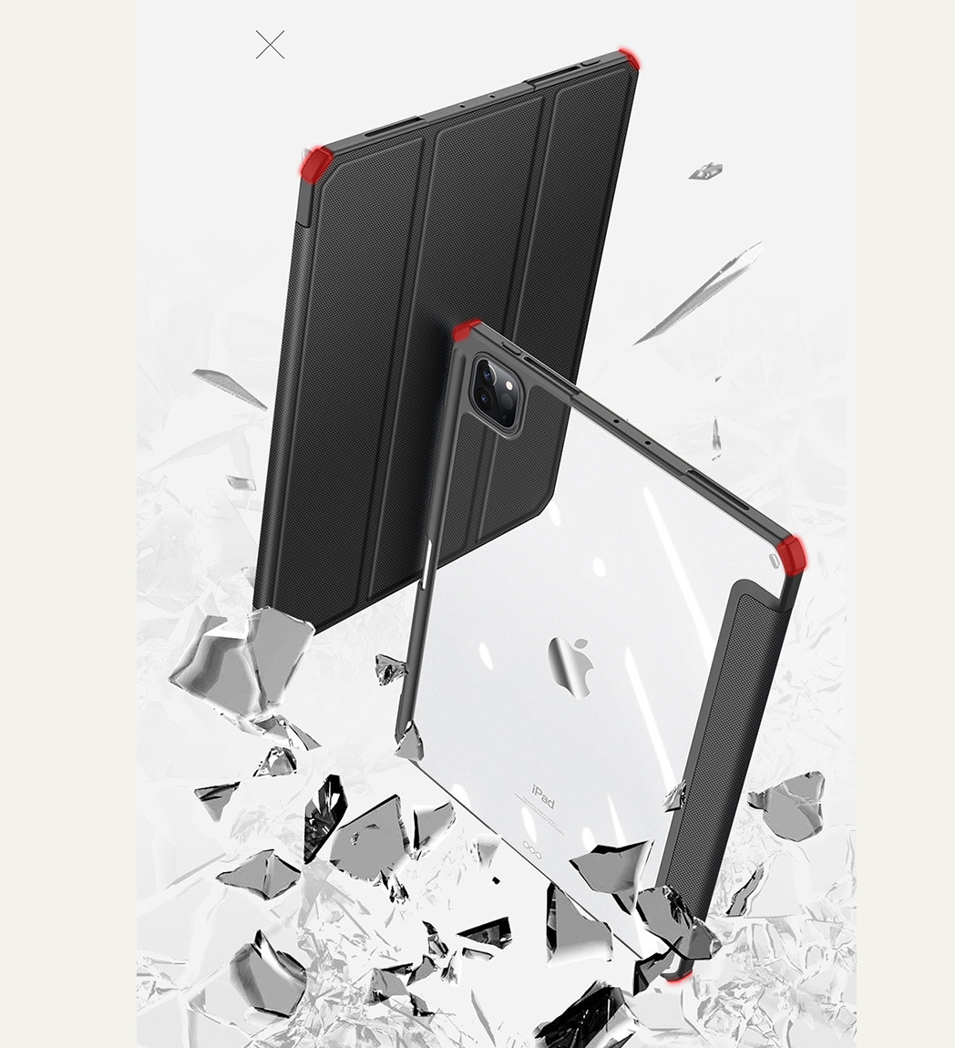 Bao da Chính Hãng DUX DUCIS TOBY cho IPad Mini 6 cao cấp có mặt lưng trong không ố màu, chống sốc ,có khay đựng bút - Hàng chính hãng