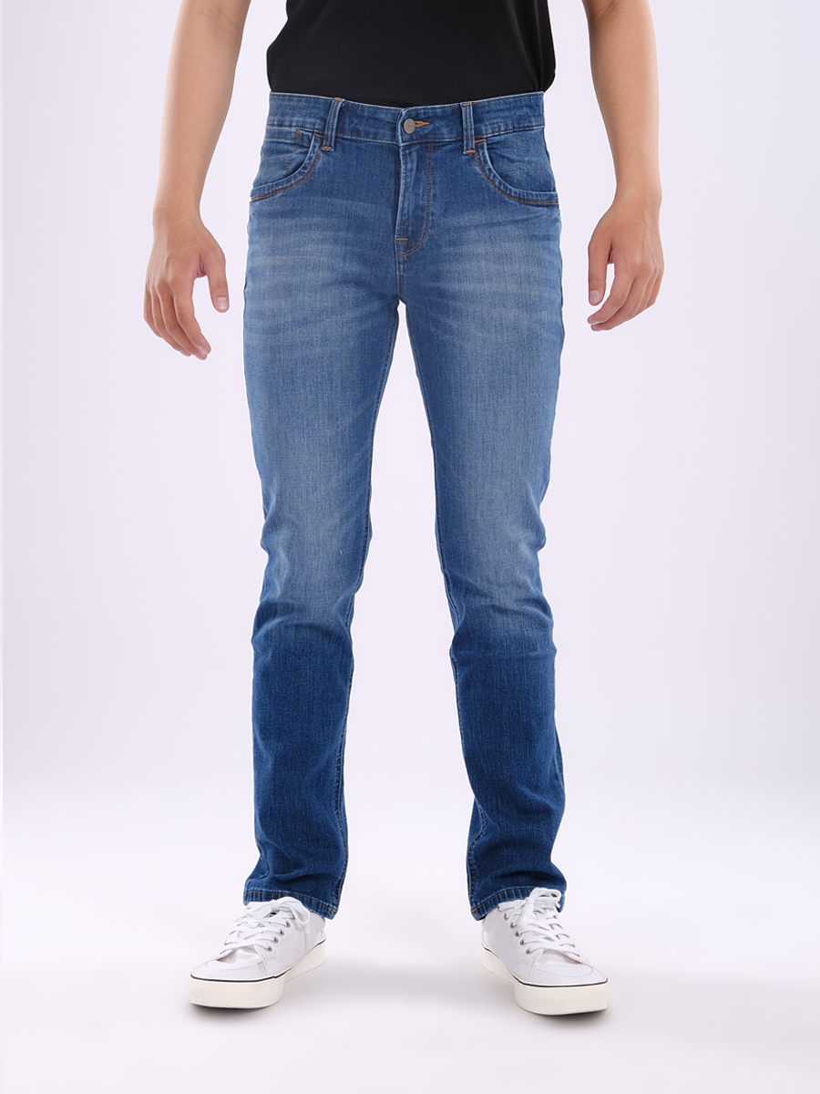 Quần nam dài jeans ống suông MJB0145