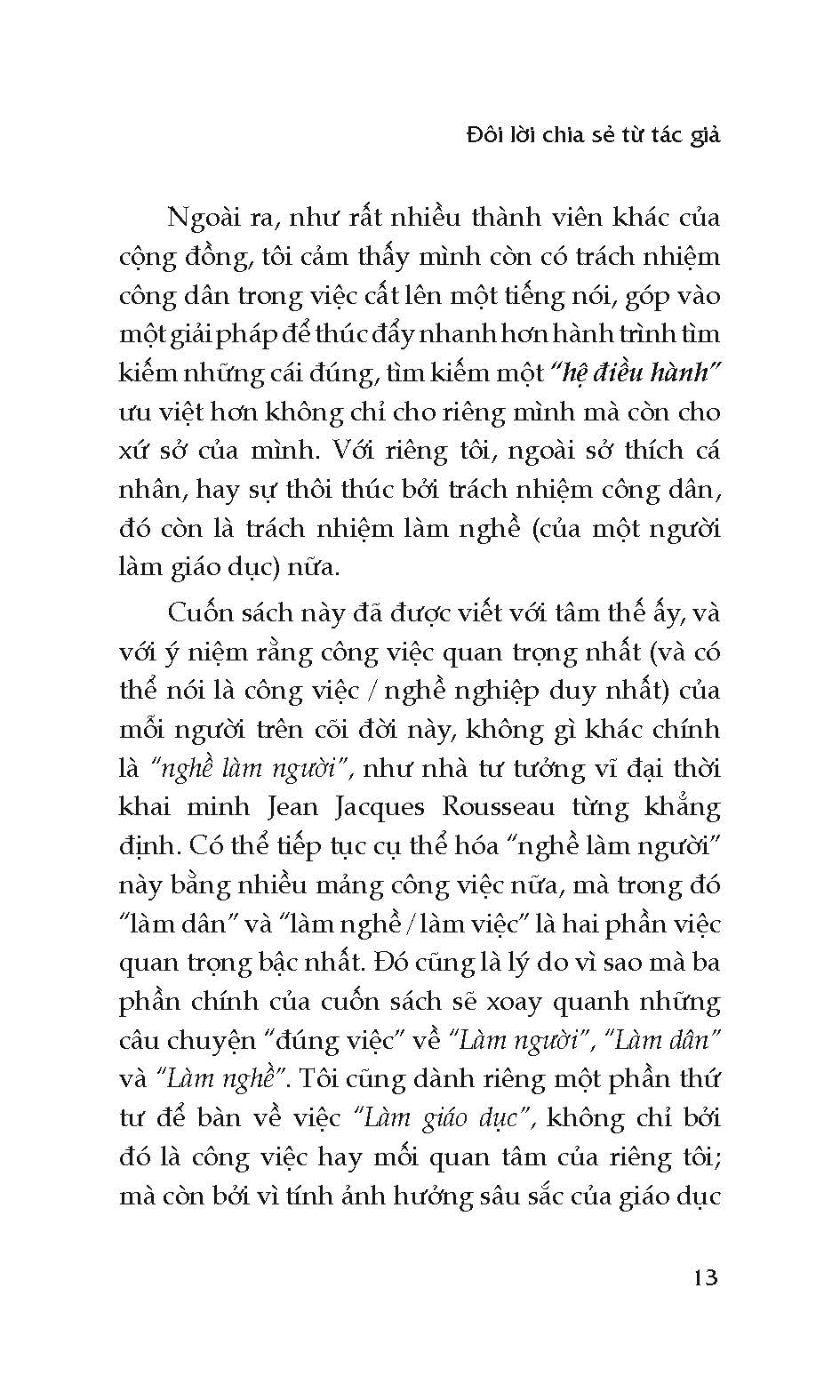 Đúng Việc - Một Góc Nhìn Về Câu Chuyện Khai Minh (Tái bản lần thứ 12) - Bìa cứng (Bản in năm 2023)