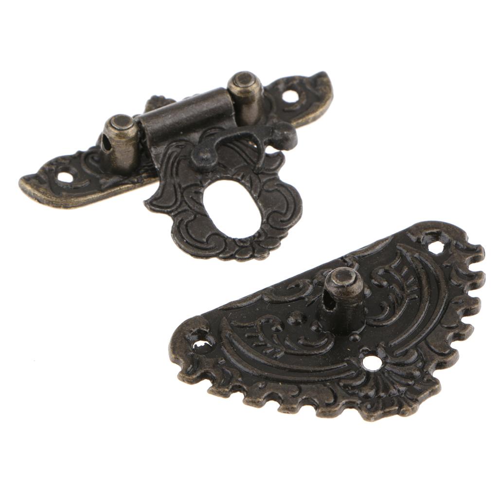 Hộp Khóa Hợp Kim Kèm Đinh Bằng Hợp Kim Kẽm