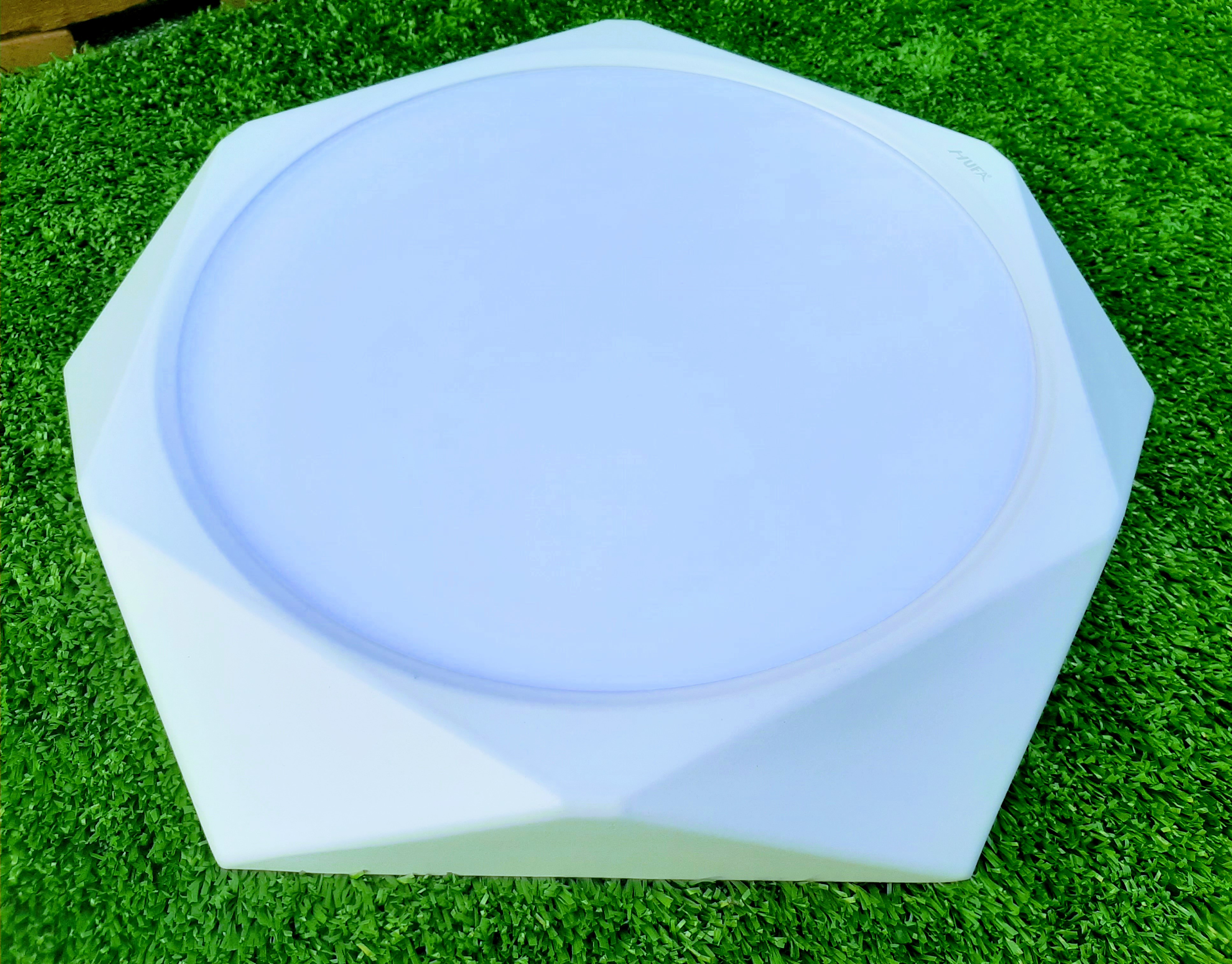 Đèn Led Ốp Trần 18W Hình Kim Cương 20x20cm 3 Chế Độ Sáng Trắng, Vàng, Vàng Nhạt