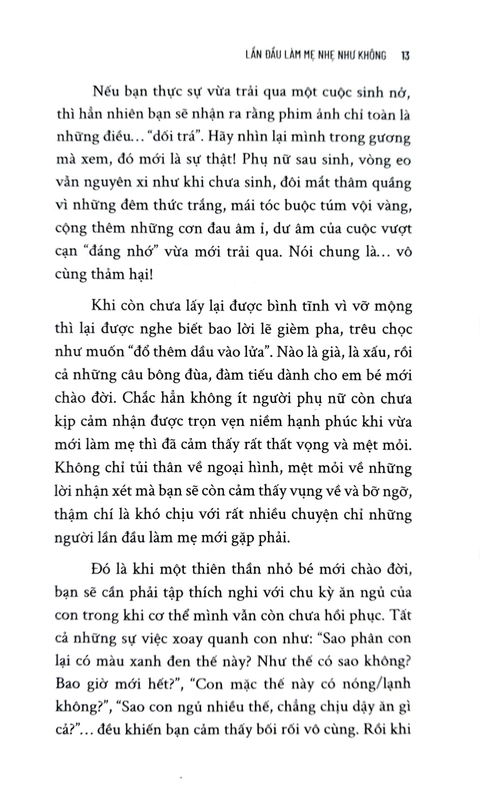 Lần Đầu Làm Mẹ Nhẹ Như Không