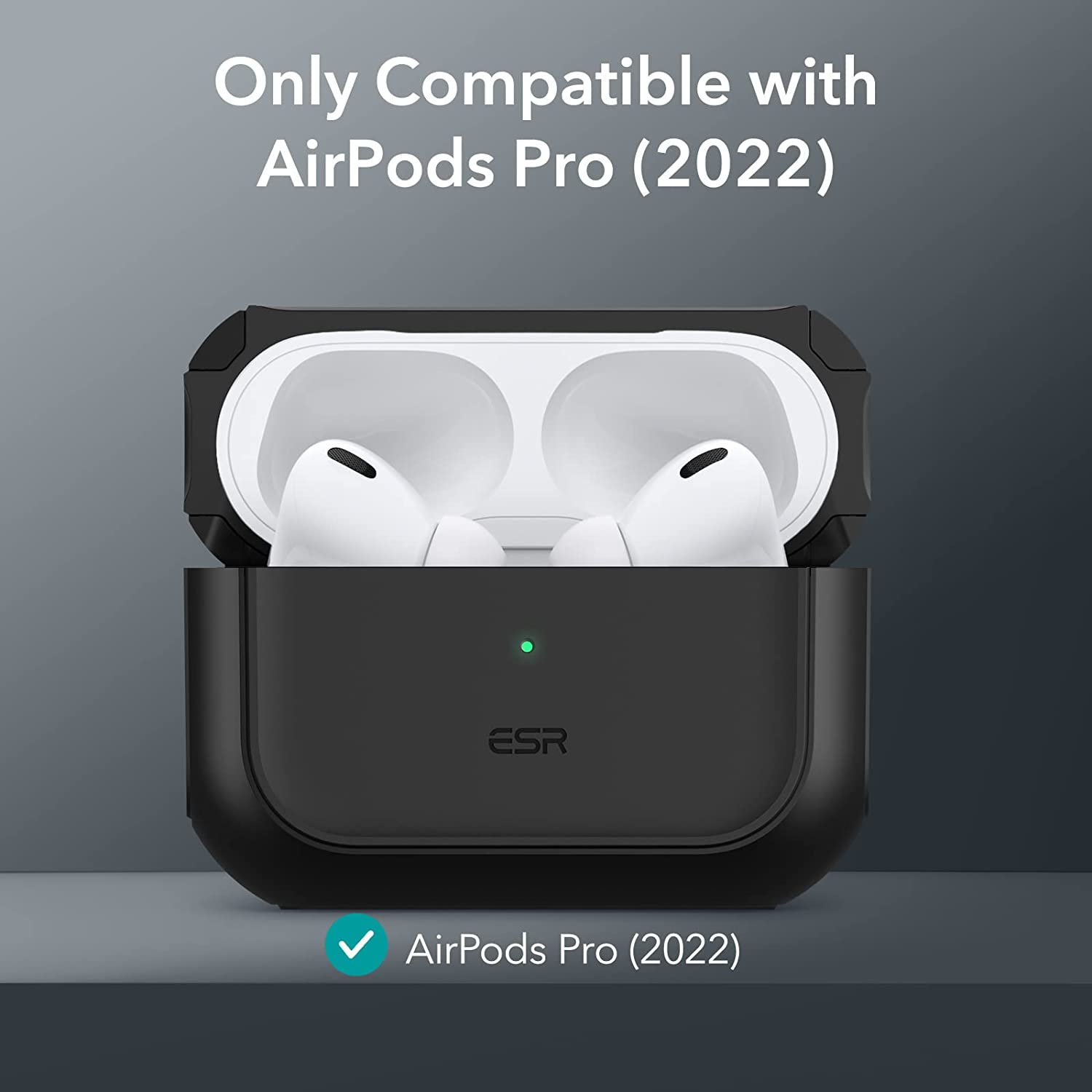 Bao Case cho AirPods Pro 2 ESR Orbit Hybrid Case with HaloLock - Hàng Chính Hãng