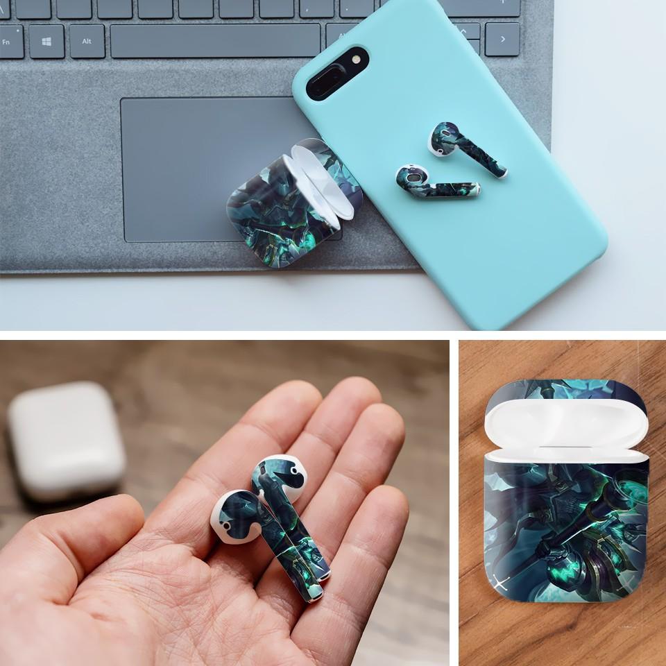 Miếng dán skin cho AirPods in hình Liên Quân - Zephys Oán Linh - LQM025