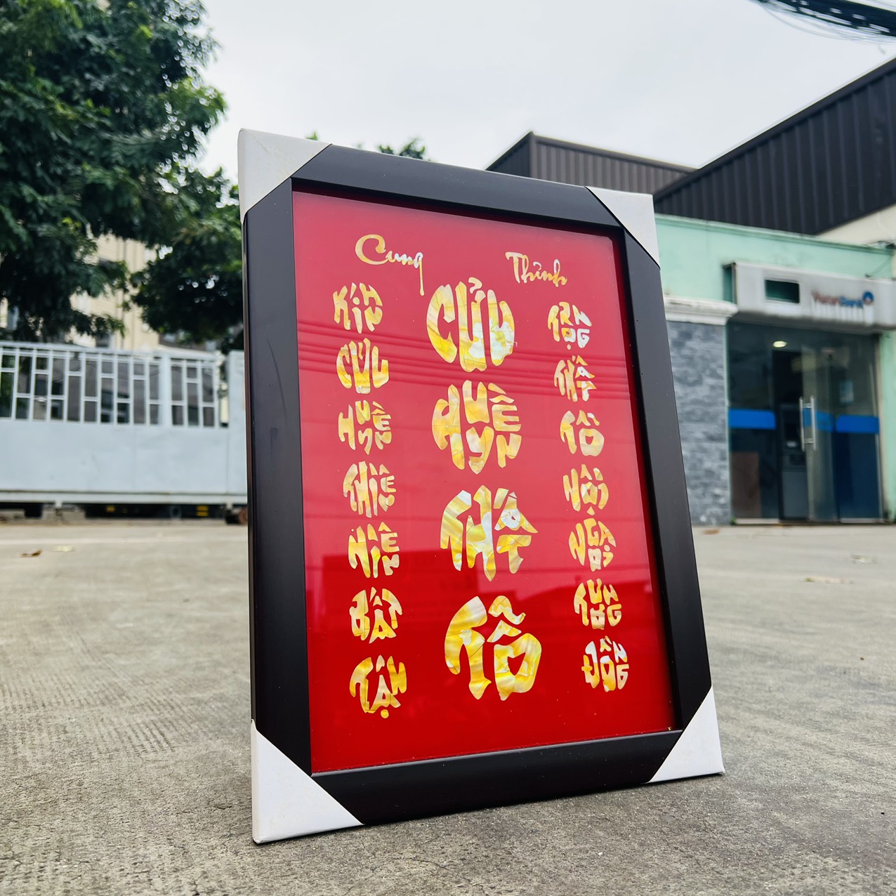 Cửu huyền thất tổ khẩm trai 40cm x 30cm