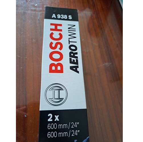 Gạt Mưa BOSCH AeroTwin Euro Set A938S Kích thước 24/60cm – 24/60cm | Dành cho Xe Mercedes Serie C, Serie E