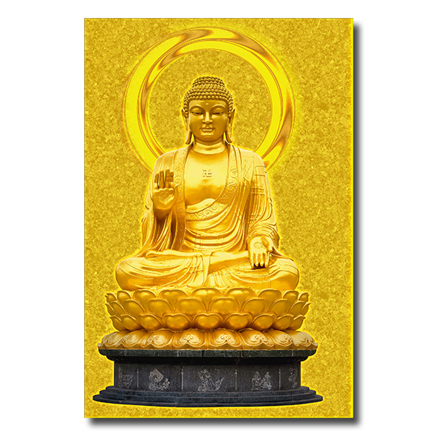 Tranh Phòng Thờ Phật Vàng