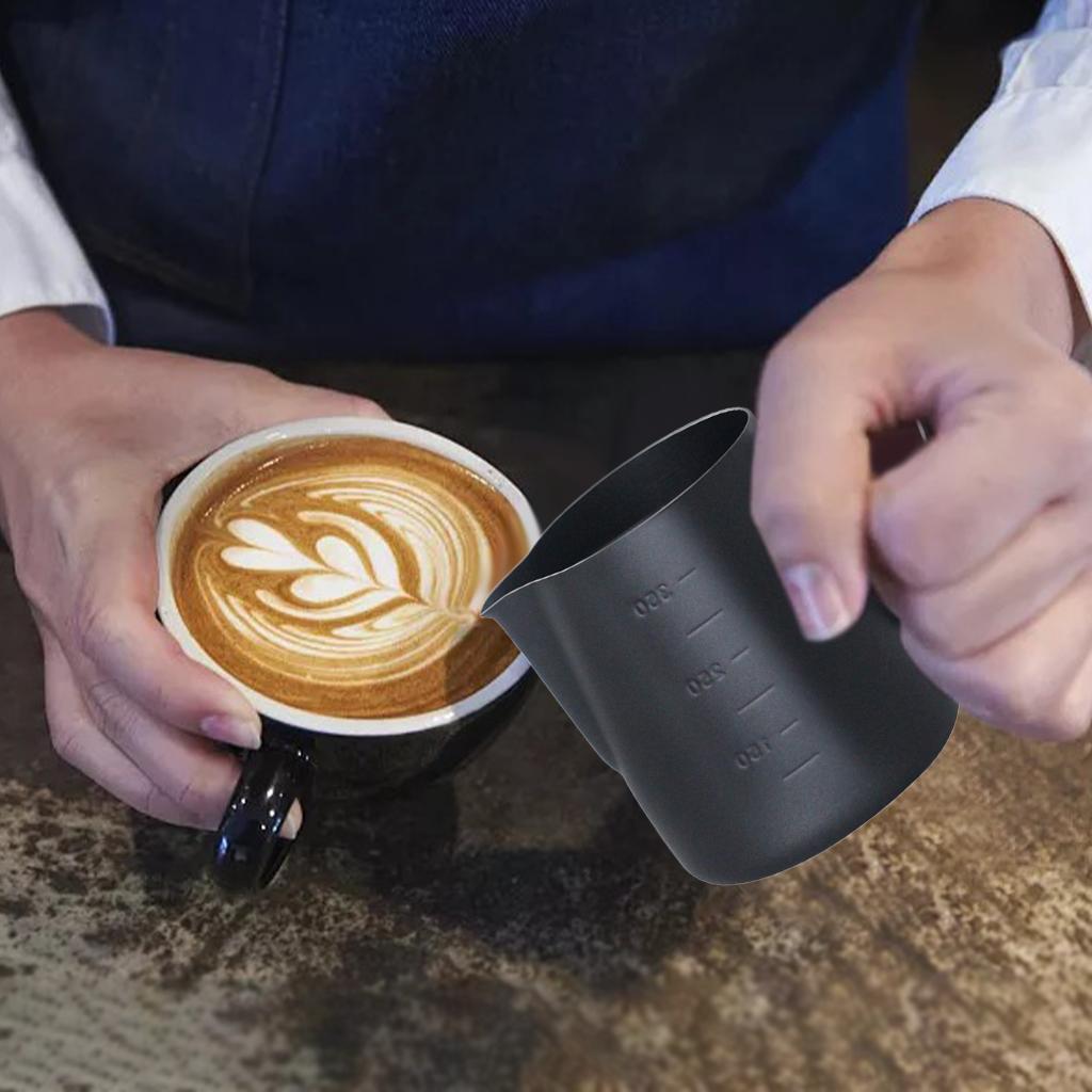 Stainless Steel Frothing Coffee Pitcher Household for Coffee Shop Milk