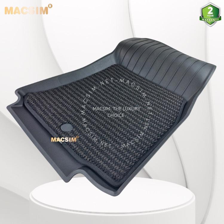 Thảm lót sàn ô tô 2 lớp cao cấp dành cho xe Mercedes Benz GLS 2020+ nhãn hiệu Macsim 3w