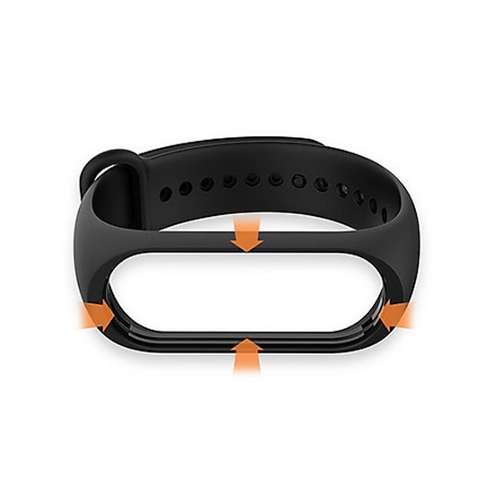 Hình ảnh Dây Đeo Đồng Hồ Thay Thế Cho Vòng Đeo Tay Thông Minh Xiaomi Mi Band 3 Mi Band 4 - Hàng Chính Hãng