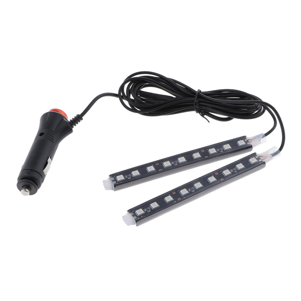 LED Car Strip Light Decorative Lamps Interior Wireless Bluetooth APP Control