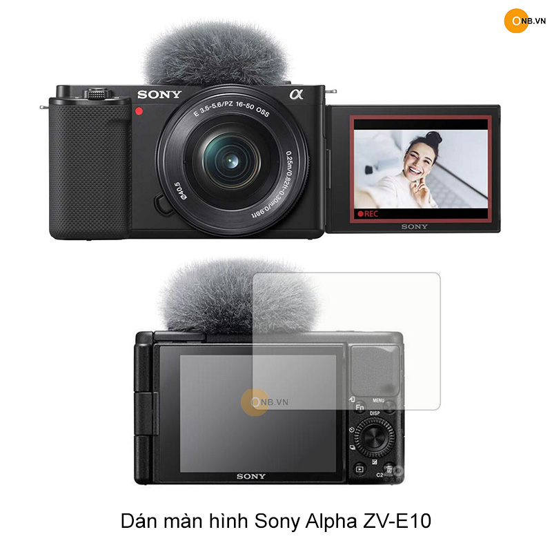 Sony Alpha ZV-E10 Full Dán màn hình cường lực bảo vệ