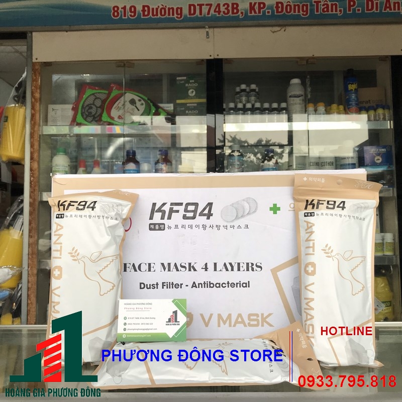 Khẩu trang KF94 Hàn Quốc