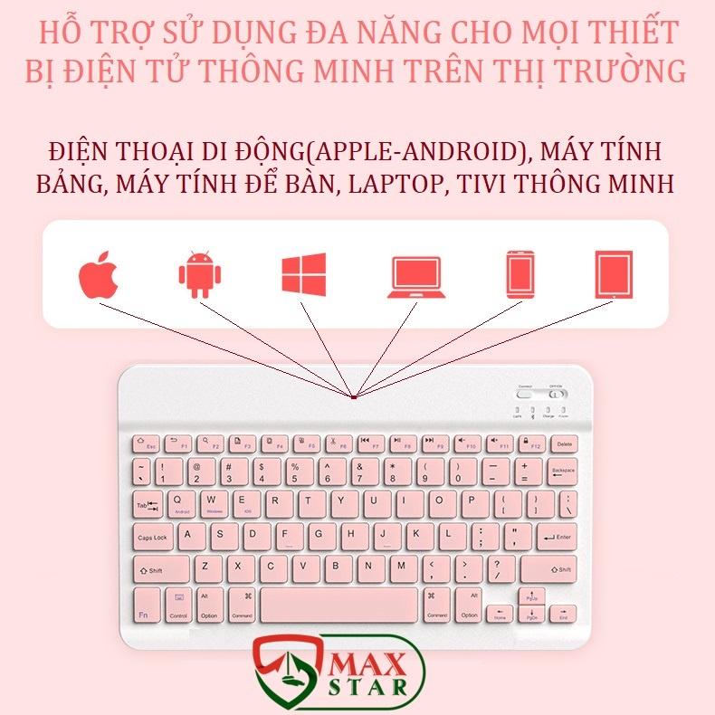 Bộ bàn phím và chuột không dây bluetooth cho laptop ipad điện thoại Chuột không dây bluetooth Bàn phím không dây