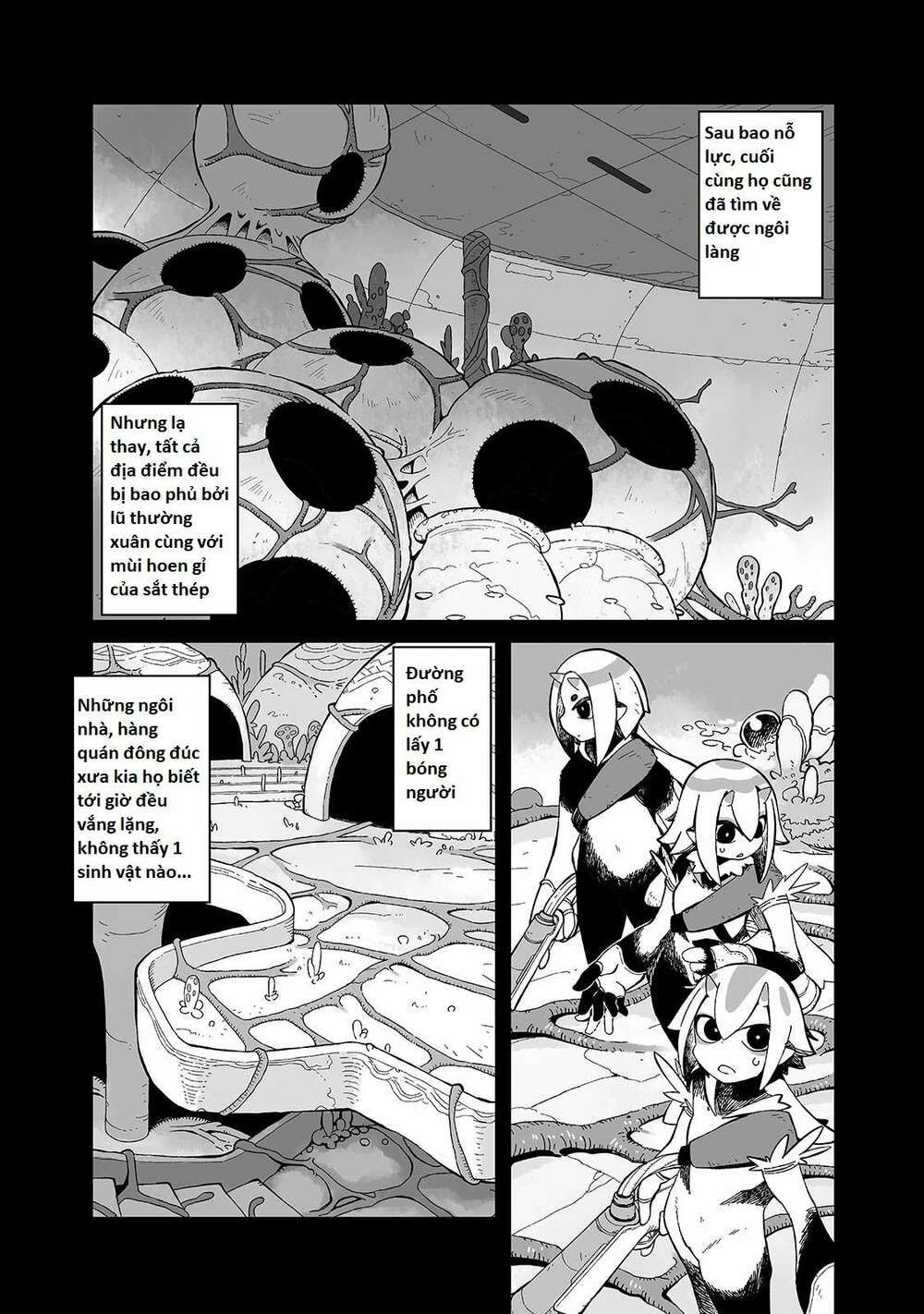 ngay cả khi hậu tận thế, thật hạnh phúc vẫn còn được sống... chapter 10 13