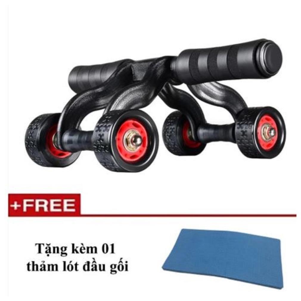 Con lăn 4 bánh tập bụng, con lăn tập bụng cao cấp