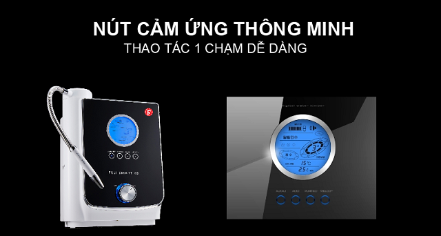 Smart K8 sở hữu nút cảm biến thông minh, 1 chạm dễ dàng