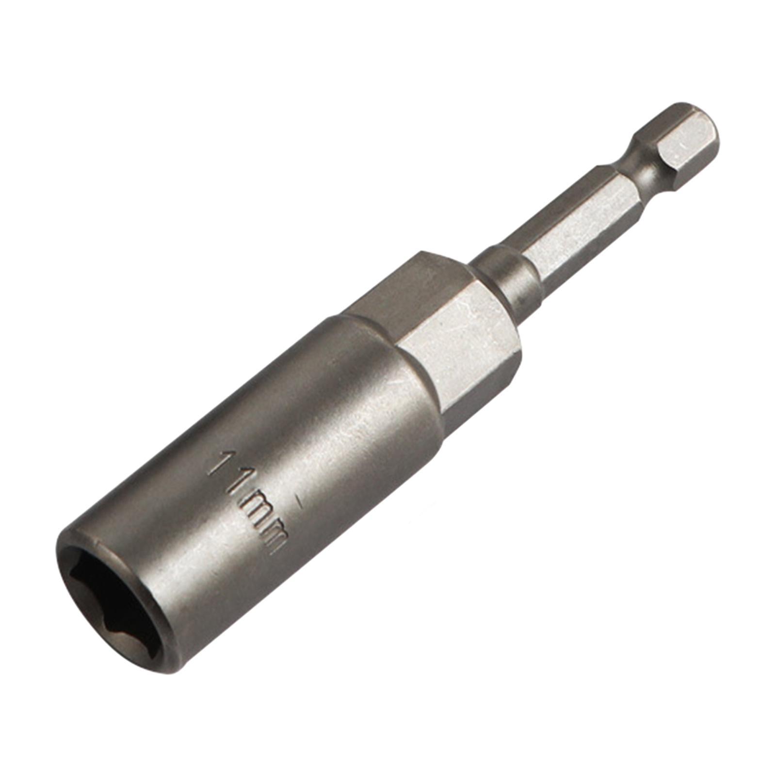 Ice Auger Drill Adapter Sleeve Ice Fishing Accessories Quick Change Metal Sturdy Replacement Bit Holder Connection Rod