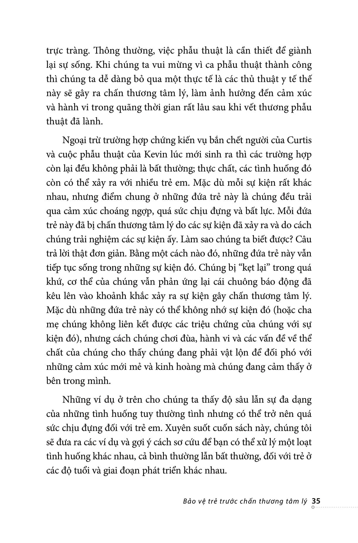 Bảo Vệ Trẻ Trước Chấn Thương Tâm Lý