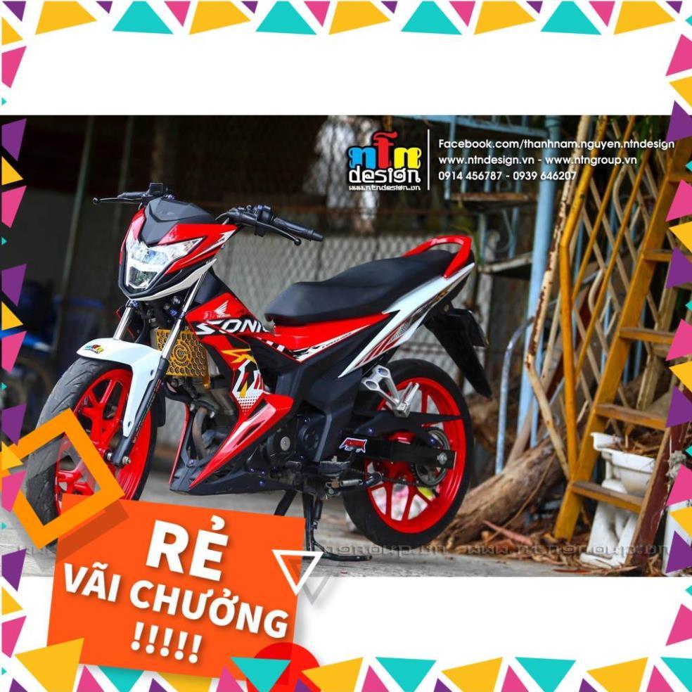 Tem Rời Sonic Mẫu Zin Trắng Đỏ