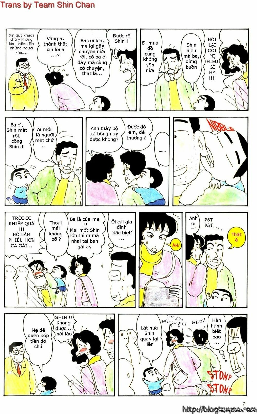 crayon shin-chan cậu bé bút chì chapter 3 9